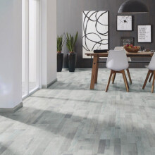 Wood Grain Effect Vinyl Flooring Self Adhesive Floor Planks Floor Tiles,Grey, Pack of 72