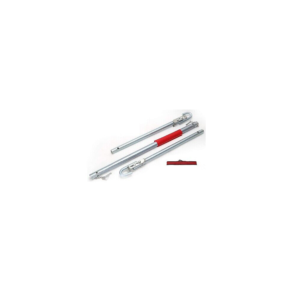 Neilsen Tow Pole 2 Ton Car Van Recovery Towing Bar 2000Kg In Carry Bag Heavy Duty Ct1558