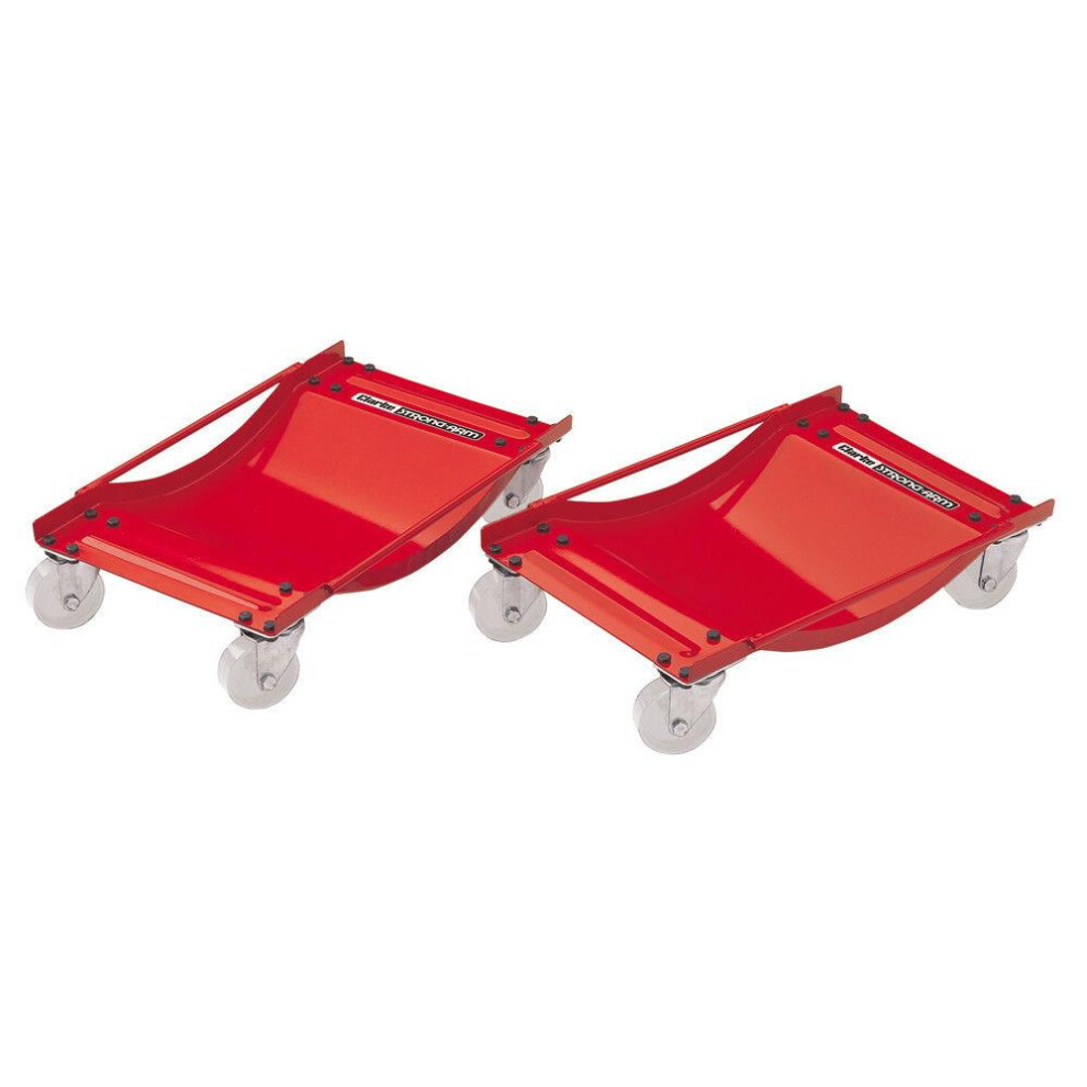 Clarke Wheel Dolly Platform 500Kg Car Trolley Furniture Mover Dollies X2 Awd1 White 5016086206002