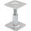 Adjustable Fence Post Support Foot Bracket Heavy Duty Timber Base - Gold Passivated 2
