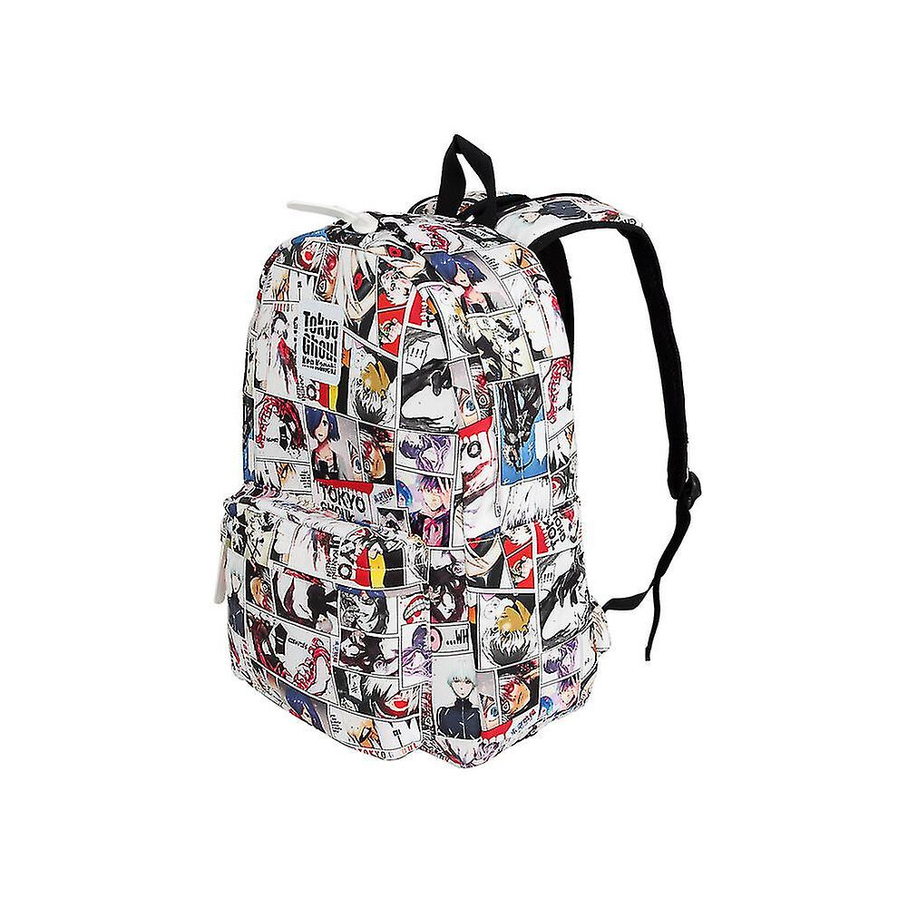 (tokyo ghoul) Anime Student Cat Backyard Backpack Totoro Tokyo Ghoul Backpack Casual Men's And Women's College School Bag-image-OPC-PFNVM8W-NEW