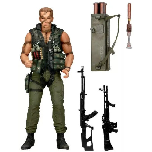 NECA NECA Arnold Schwarzenegger Commando 30th Anniversary Action Figure 1