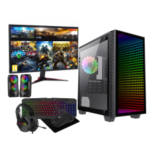 Gaming PC Bundle Core i7 16GB RAM 1TB & 512GB SSD 4GB GT730 22inch +Speakers