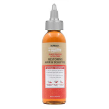 Dr. Miracle's Restoring Hair & Scalp Oil 4 oz — Black Castor Oil, Tea Tree & Mango Butter, 2x Moisture for Dry Hair & Scalp