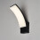 (No - No Sensor) Litecraft Bengle Curved Outdoor Wall Light - Black 3