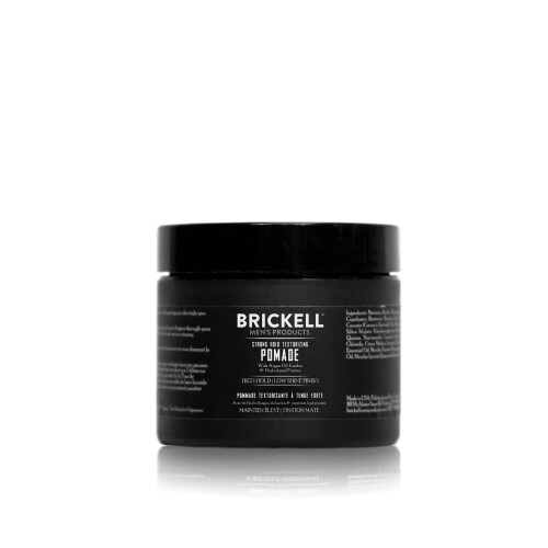 Brickell Men's Strong Hold texturizing pomade 59ml