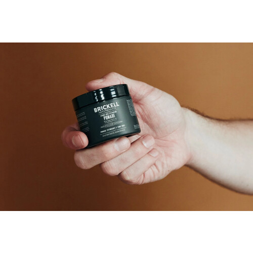 Brickell Men's Strong Hold texturizing pomade 59ml 2