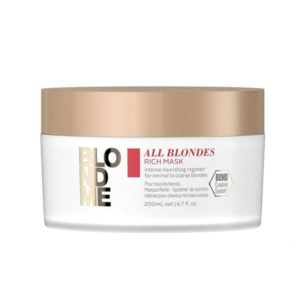 Schwarzkopf Professional Blond Me All Blondes Rich Mask 200Ml