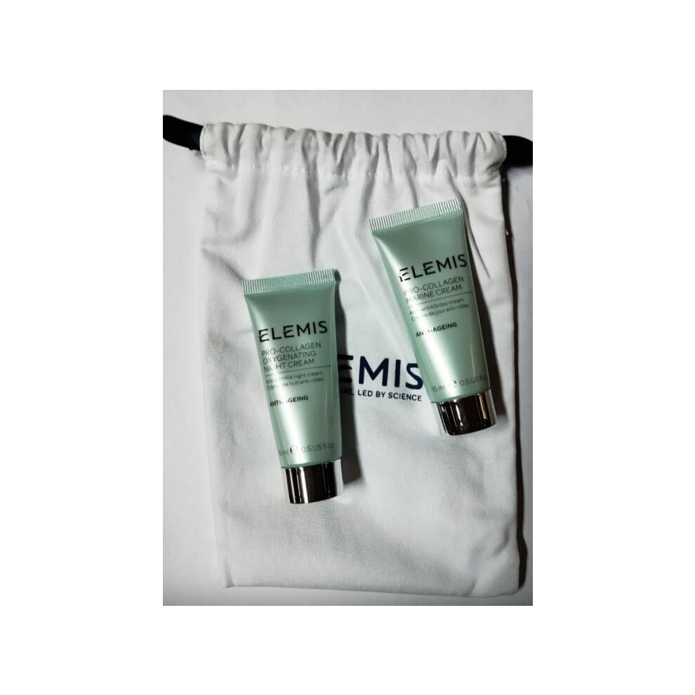 Elemis Business Development Pro-Collagen BDK Kit (Oxygenating Night Cream 15ml, Marine Cream 15ml)