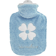 Hot Water Bottle, 500ml Small Hot Water Bottle with Cover Warm Water Bag with Soft Premium Faux Fur Cover 2-in-1 Water Bag for Cold & Hot Compress