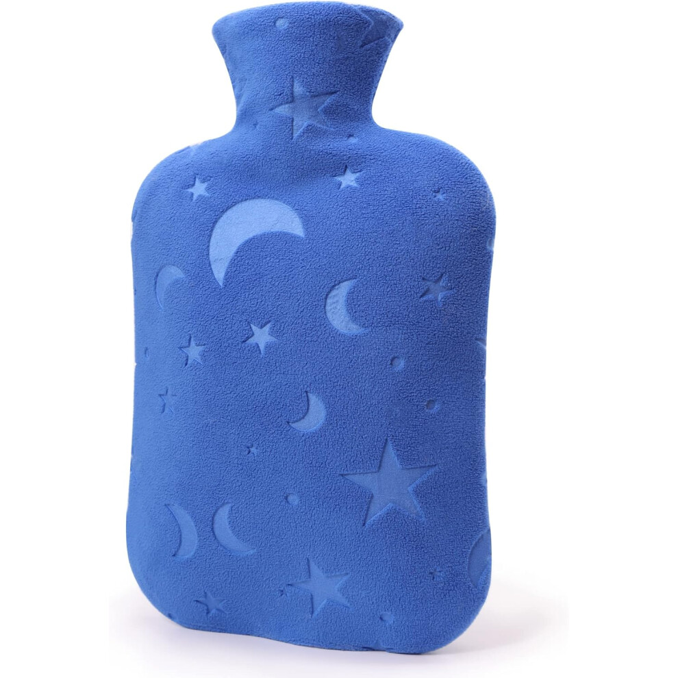 Veeki Hot Water Bottle With Soft Cover, 2L Hot Water Bag For Menstrual Cramps, Neck And Shoulder Pain Relief, Hot And Cold Therapies, Hand Feet Warmer