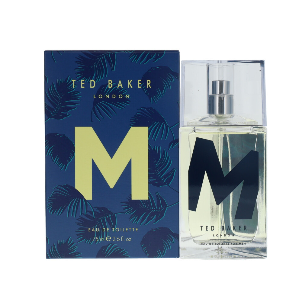 Ted Baker M For Men 75Ml Edt Spray - Distinctive Woody Aromatic Fragrance For Everyday Wear