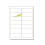 A4 Self Adhesive Sticky Address Labels 100 Pack - 14 Labels per sheet 5