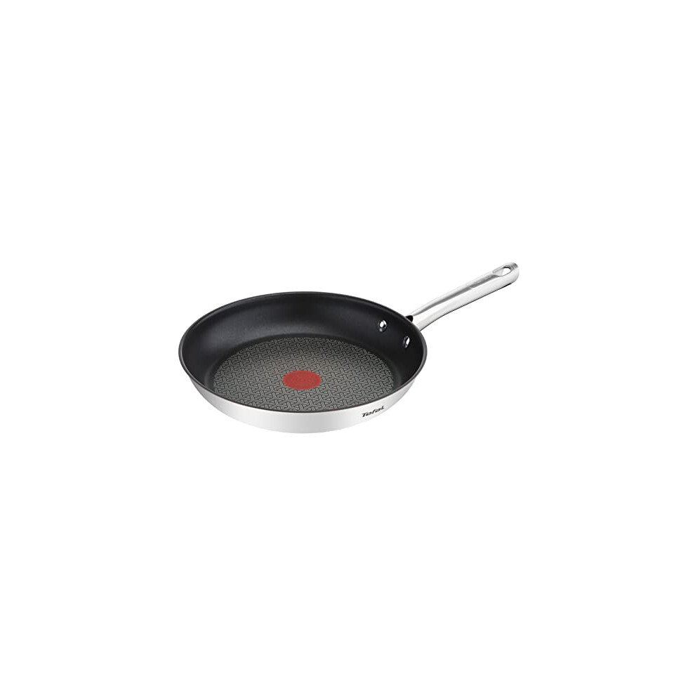 Tefal A70404?Duetto Sealed Stainless Steel Frying Pan For Induction 24?Cm