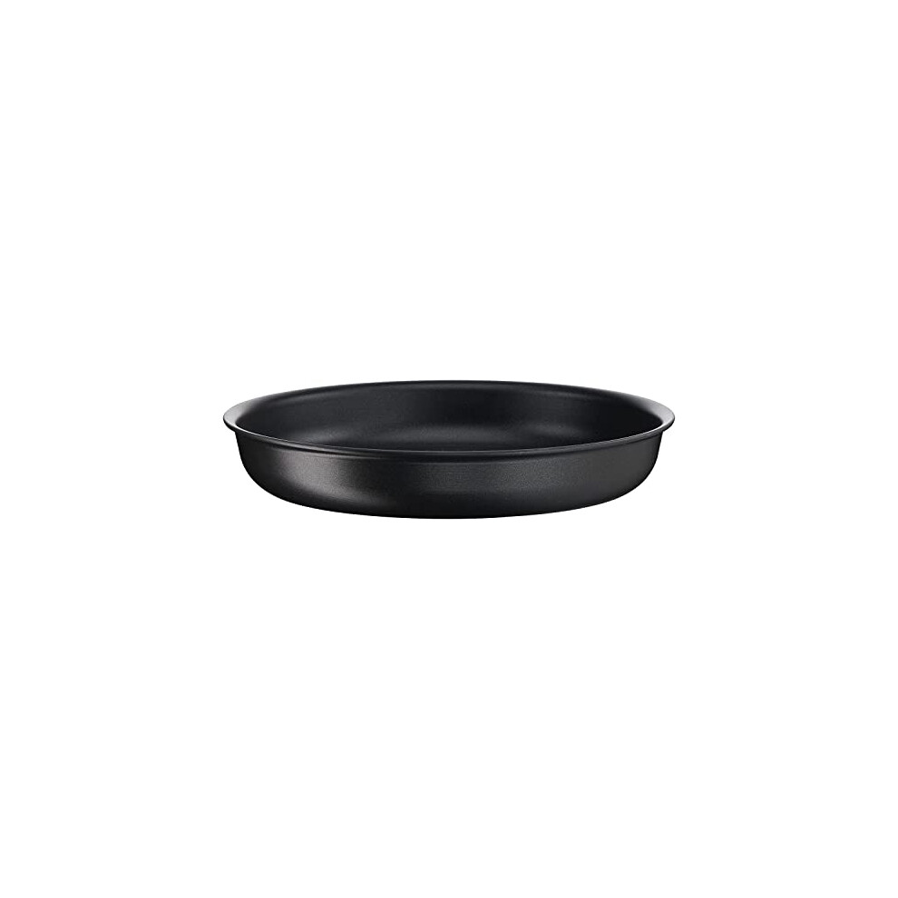 Tefal Ingenio Eco Resist Induction Frying Pan, Aluminium, Black, 28 cm