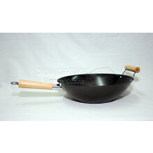 Prima 35cm Non Stick Wok with Double Wooden Handle