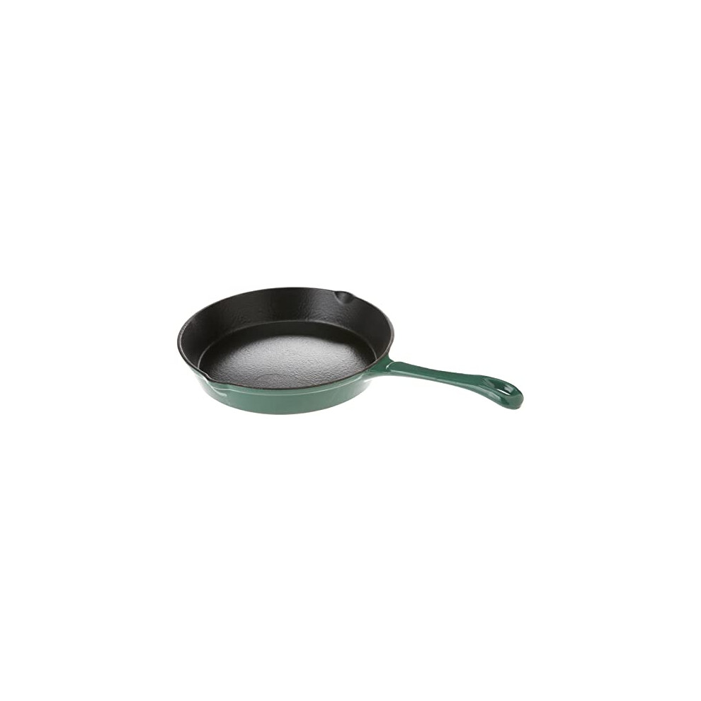 Barbary & Oak Cast Iron Frying Pan - 26cm - Verdigris Green - Image 5