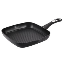 Royal Cuisine Forged Aluminium Grill Pan Non-Stick Griddle Pans Induction hob Large Frying Skillet for Fried Eggs Steak Meat Chicken Fish & Veg Frying