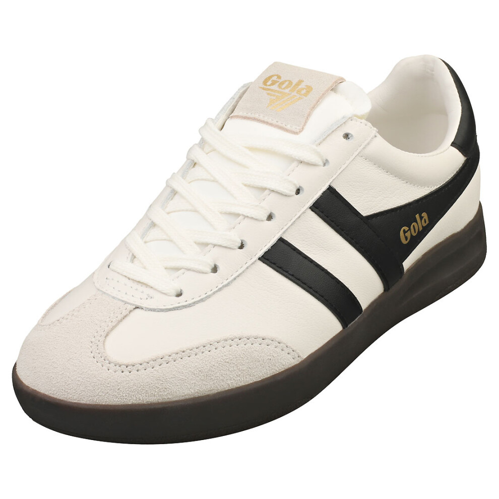 (3) Gola Cyclone Womens Casual Trainers in White Black