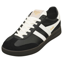 (8) Gola Cyclone Womens Casual Trainers in Black White