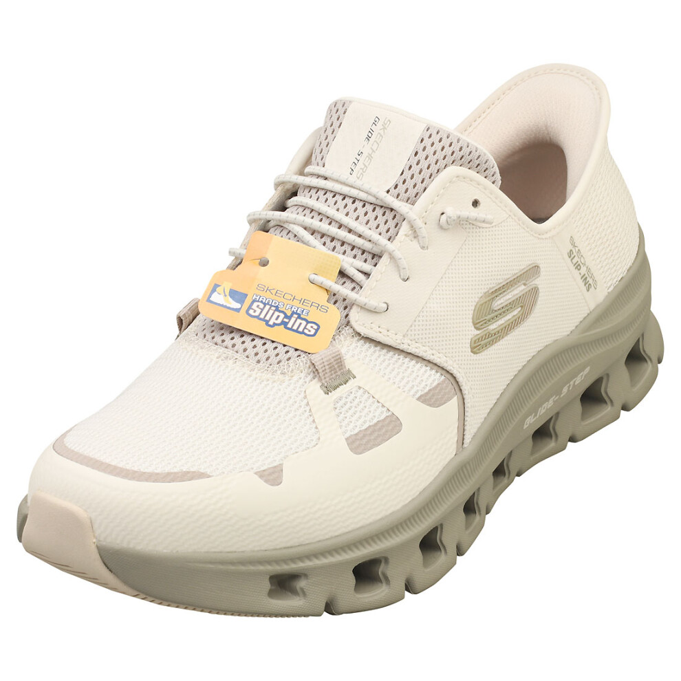 (8) Skechers Slip-ins Glide Step Pro Mens Fashion Trainers in Natural