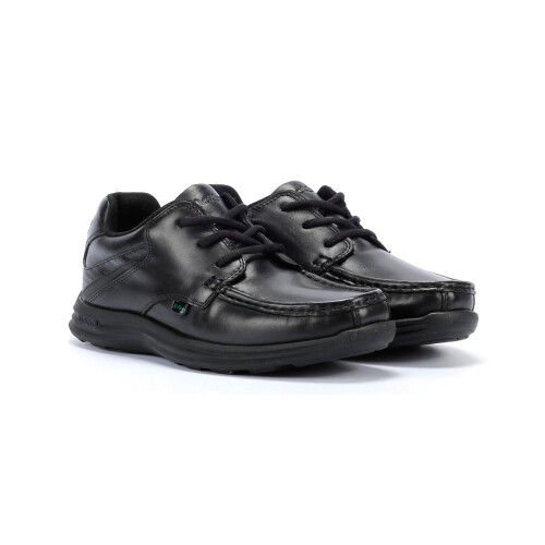 KicKers (Black, 3 (Adults')) Kickers Reasan Lace Youth Shoes