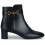Geox (Black, 5 (Adults')) Geox D Pheby Leather Women's Black Boots 3