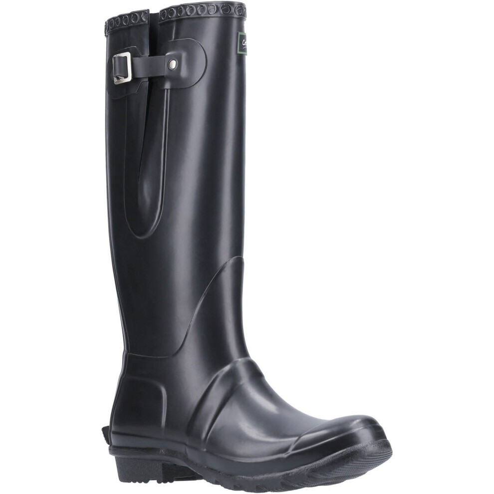 Cotswold (, 12 (Adults')) Windsor Welly Rubber Wellington Boots Black