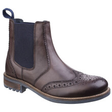 (Brown, 6 (Adults')) Cotswold Cirencester Leather Men's Brown Boots