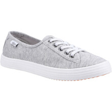 (Grey, 3 (Adults')) Rocket Dog Chow Chow Cotton Women's Light Grey Trainers