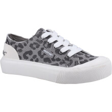 (Grey, 3 (Adults')) Rocket Dog Jazzin Plus Ames Cotton Women's Grey Trainers