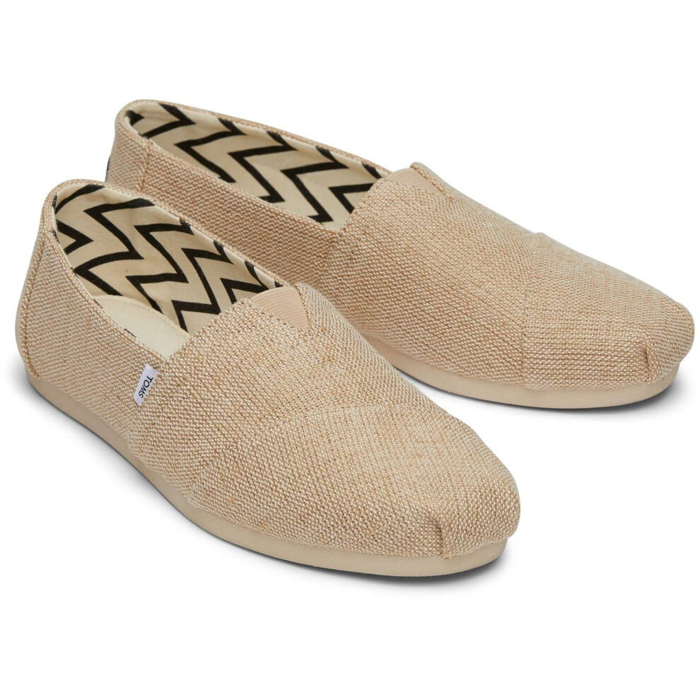 Toms (Grey, 5 (Adults')) Alpargata Jute Women's Natural Espadrilles