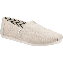 (Brown, 7 (Adults')) TOMS Alpargata Jute Men's Natural Undyed Espadrilles