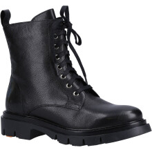 (Black, 5 (Adults')) Hush Puppies Rhea Leather Women's Black Boots