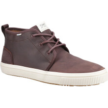 (Brown, 7 (Adults')) TOMS Carlo Mid Terrain Leather Men's Clover Brown Trainers