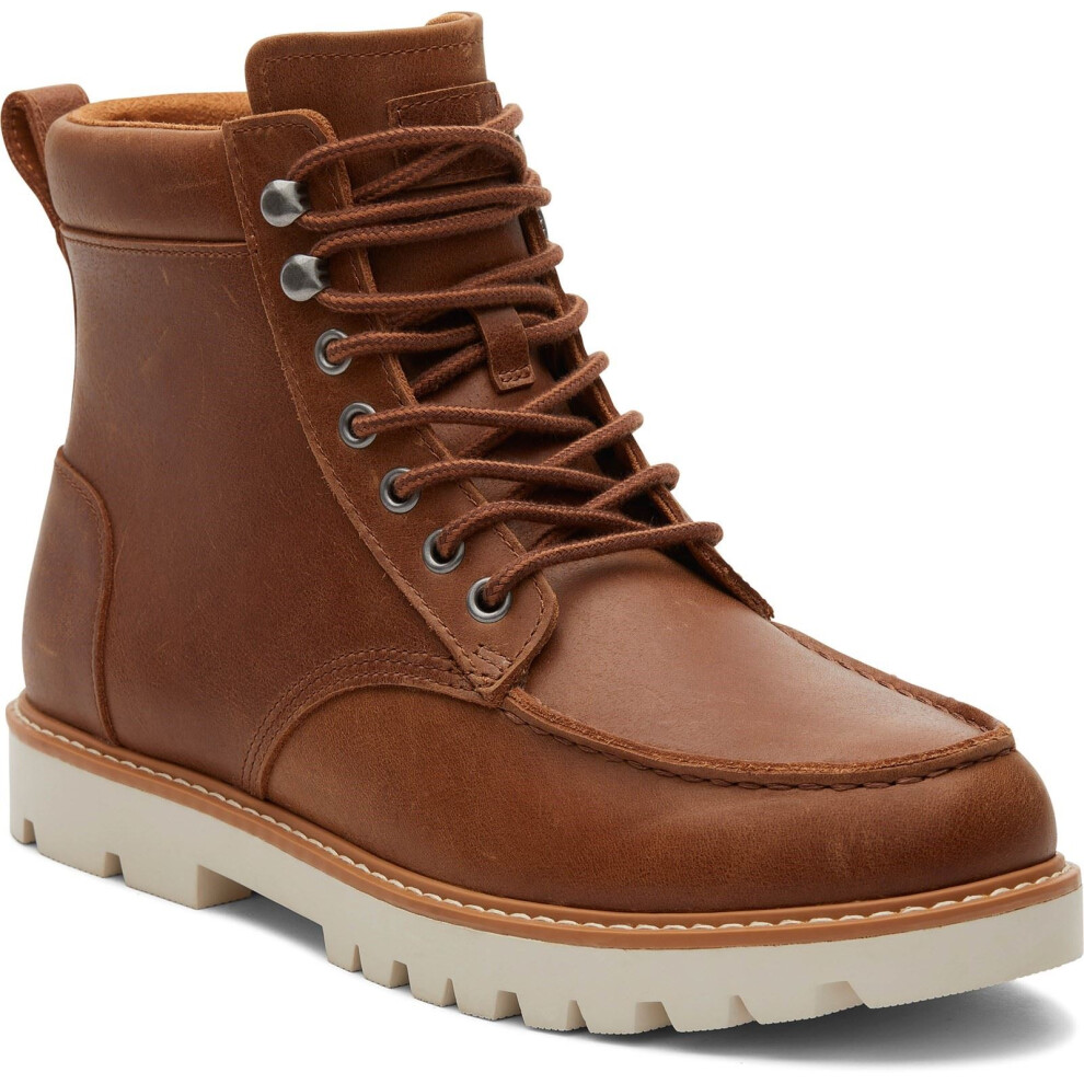 Toms (Brown, 7 (Adults')) Palomar Leather Men's Tan Boots