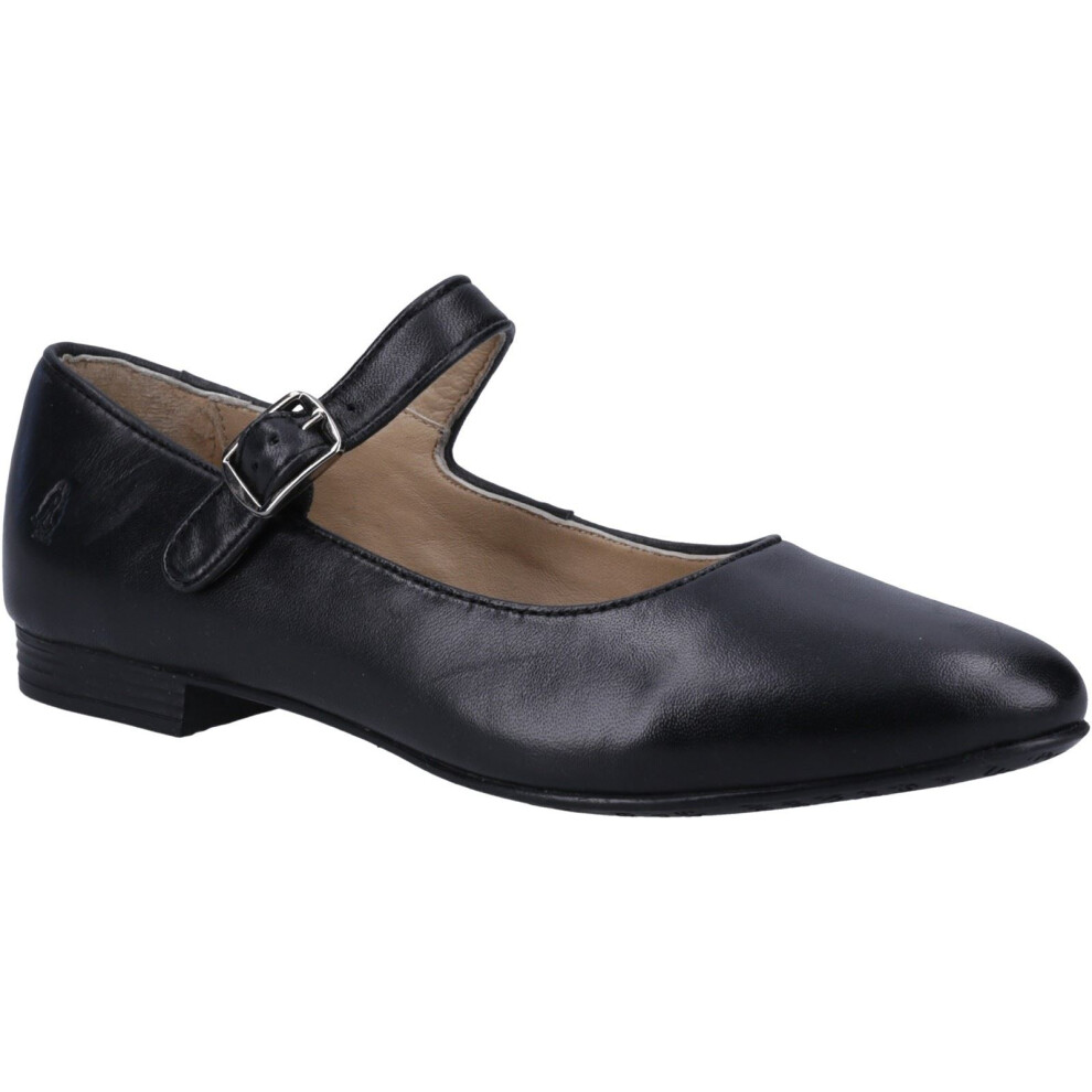 Hush Puppies Women's Black (, 4 (Adults')) Melissa Patent Leather Flats