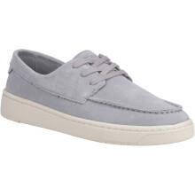 (Grey, 7 (Adults')) TOMS TRVL Lite London 100% Cow Men's Ultimate Grey Lace-Up Shoes