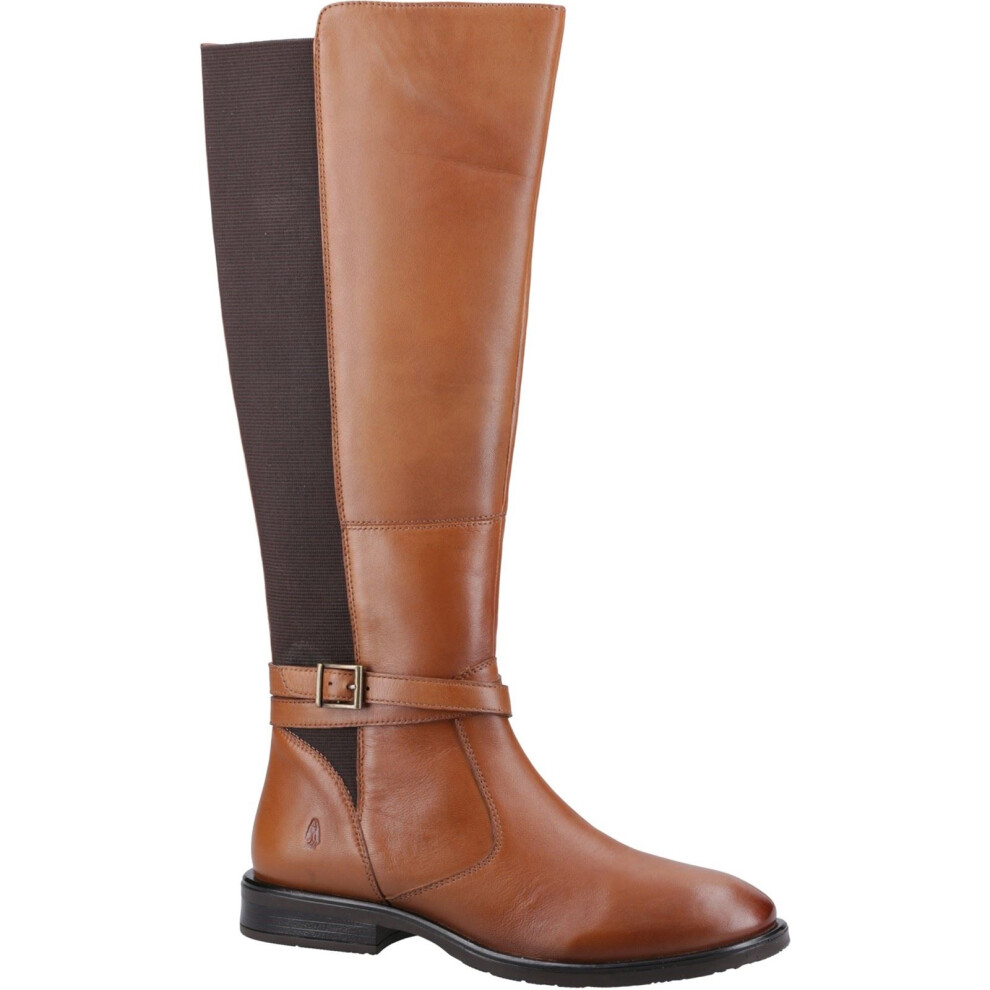 Hush Puppies (Brown, 5 (Adults')) Victoria Leather Women's Tan Boots