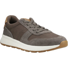 (Green, 12 (Adults')) TOMS TRVL Lite Retro Leather Men's Olive Trainers