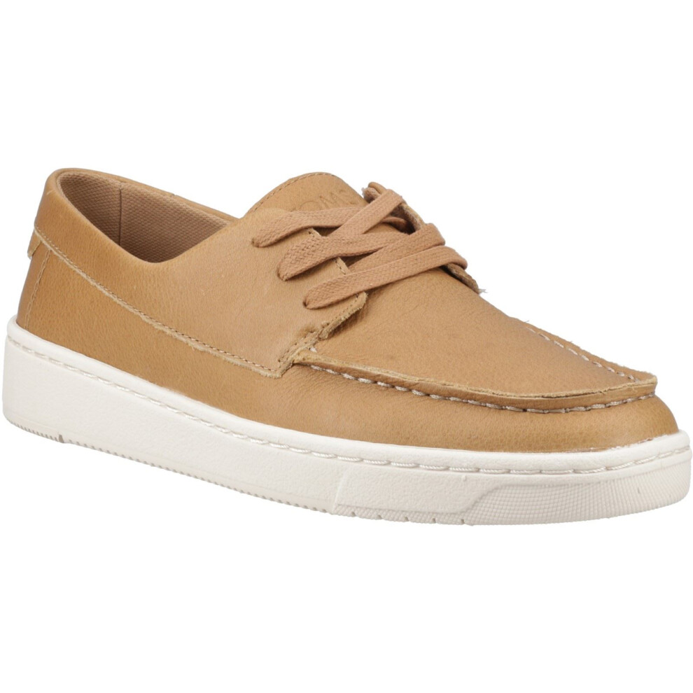 Toms (Brown, 11 (Adults')) Trvl Lite London Leather Men's Tan Lace-Up Shoes