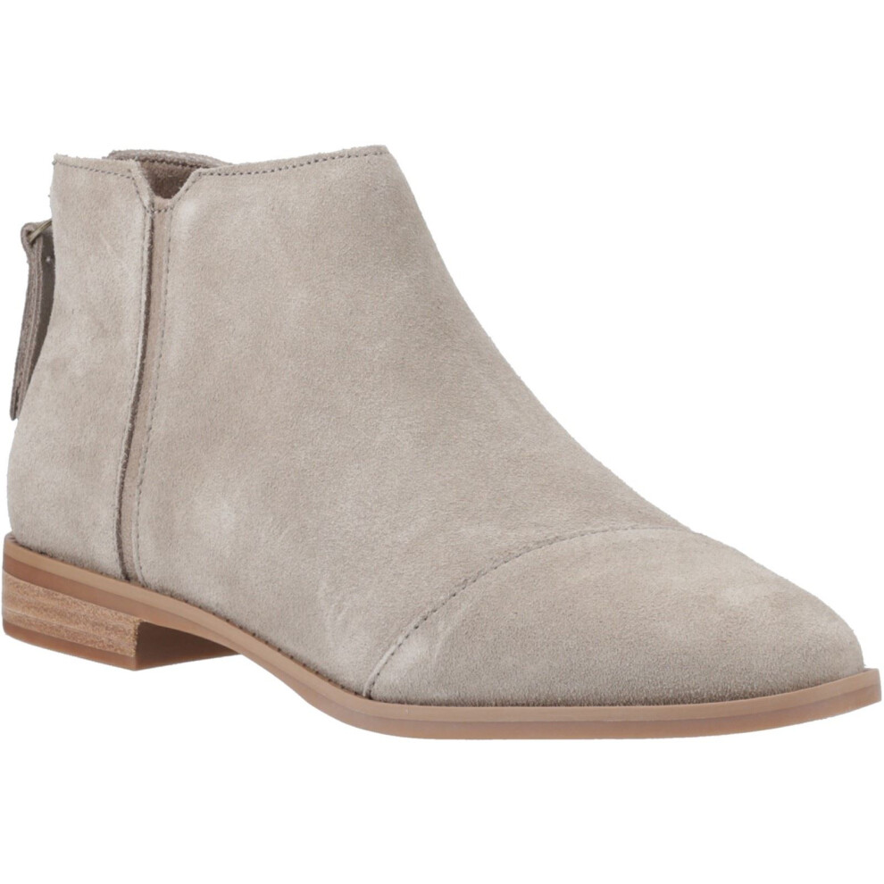 Toms (Brown, 4 (Adults')) Rylie Leather Women's Natural Boots