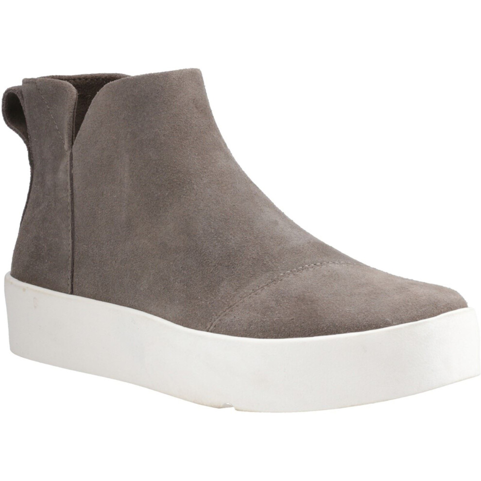 (Green, 8 (Adults')) TOMS Verona Mid Leather Women's Green Boots