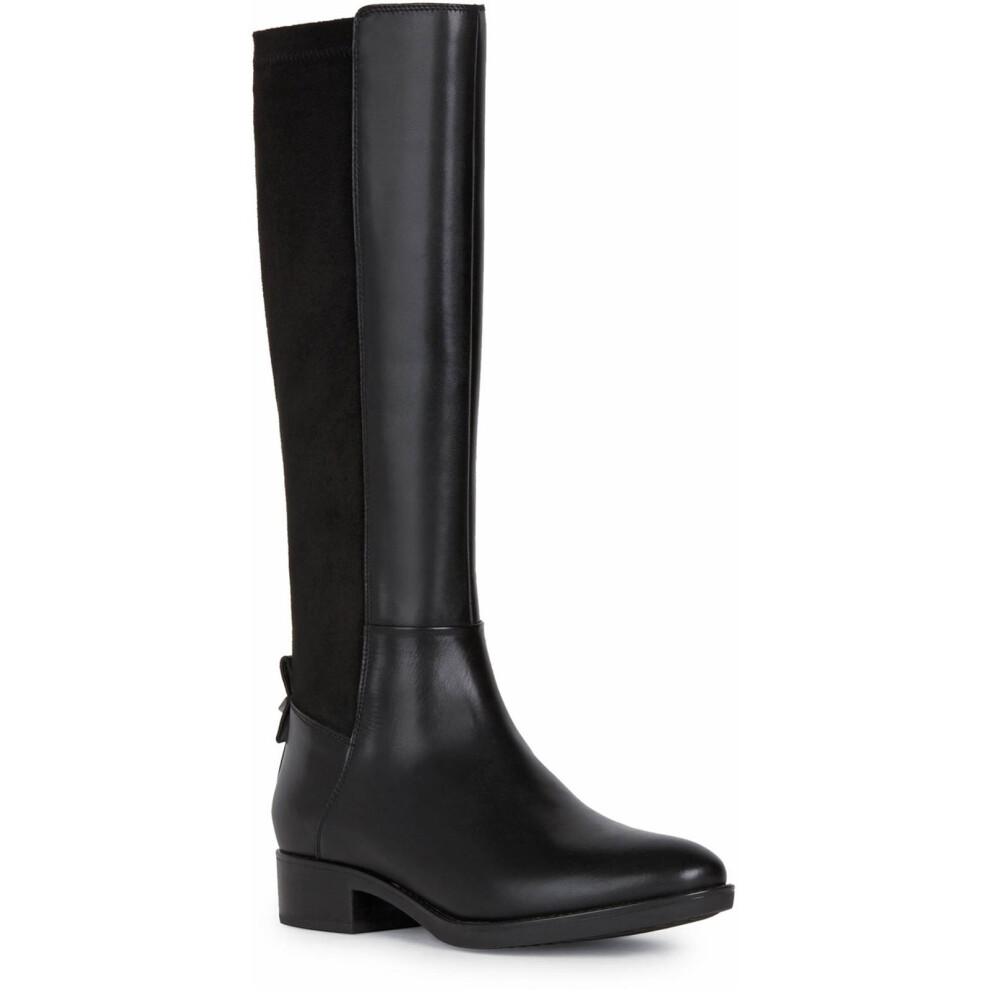 Geox Women's Black D Felicity D' Boots In | : Size 5 - Image 2