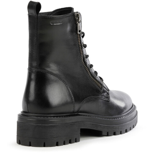 Geox Bottes Cuir Geox Iridea - Noir 1