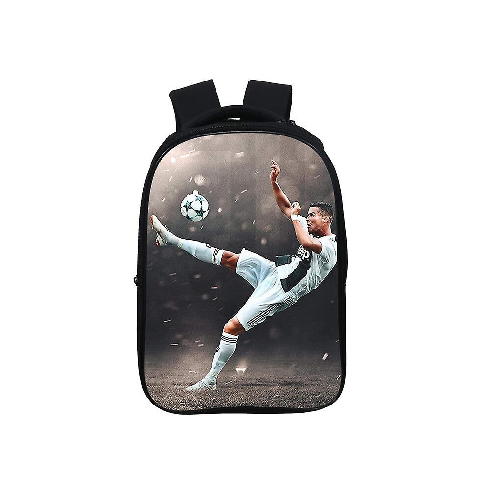 (Style 5) Football Crowe Around Ronaldo Patterned Shoulder Backpack Schoolbag High Quality