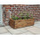 (Regular) Wooden Trough Planter. Classic and Traditional. 1