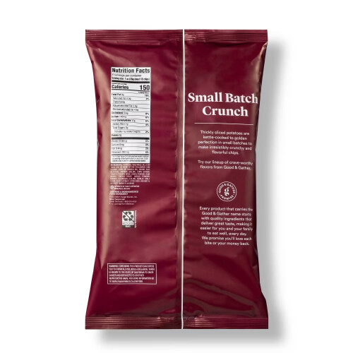 Good & Gather Mesquite Barbecue Kettle Cooked Potato Chips 8oz 2