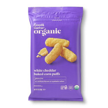 Good & Gather Organic White Cheddar Baked Puffs 10oz