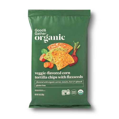 Organic Veggie Tortilla Chips 10oz